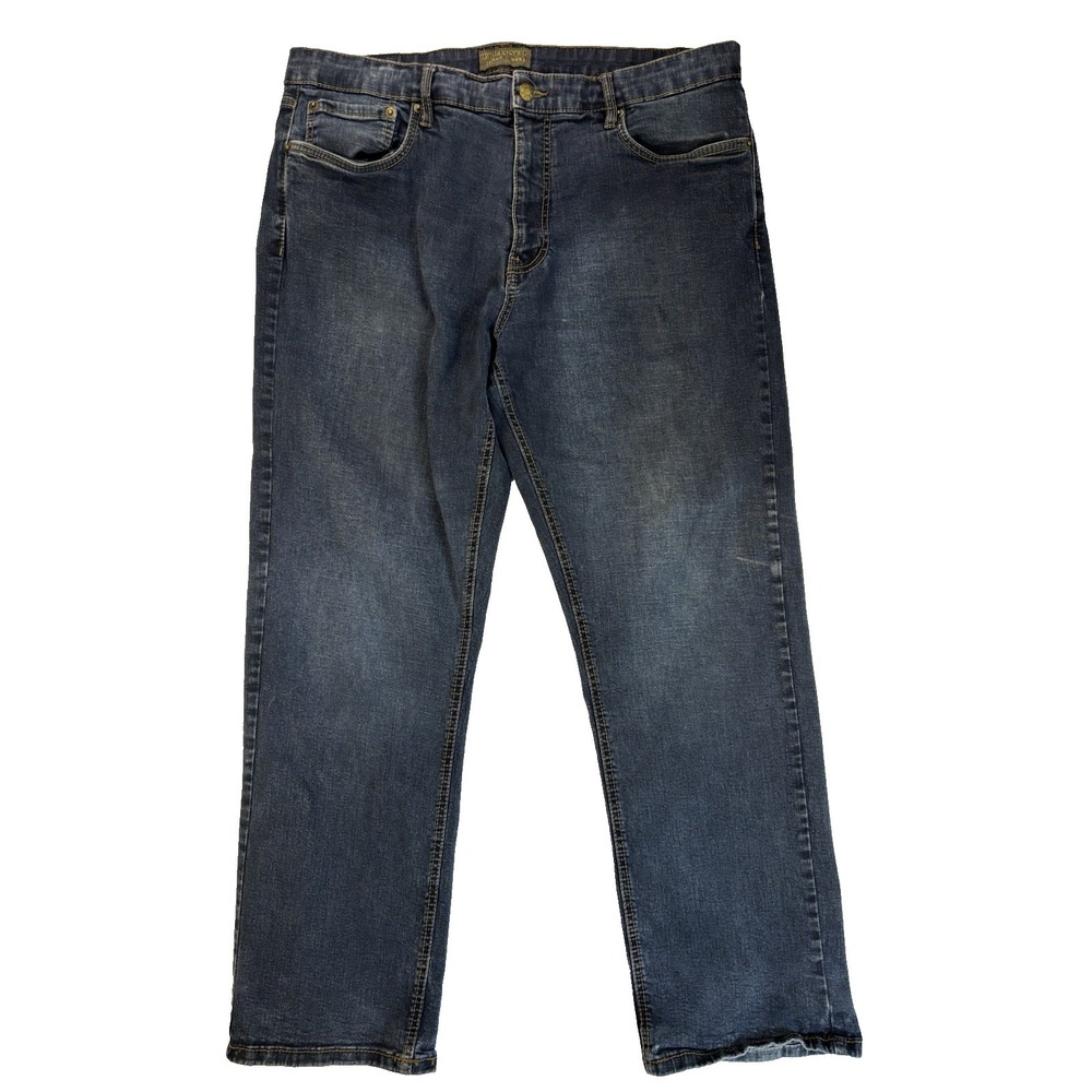 Urban Star Men's 38X30 Dark Wash Relaxed Fit Jeans Streetwear‎ Casual Workwear